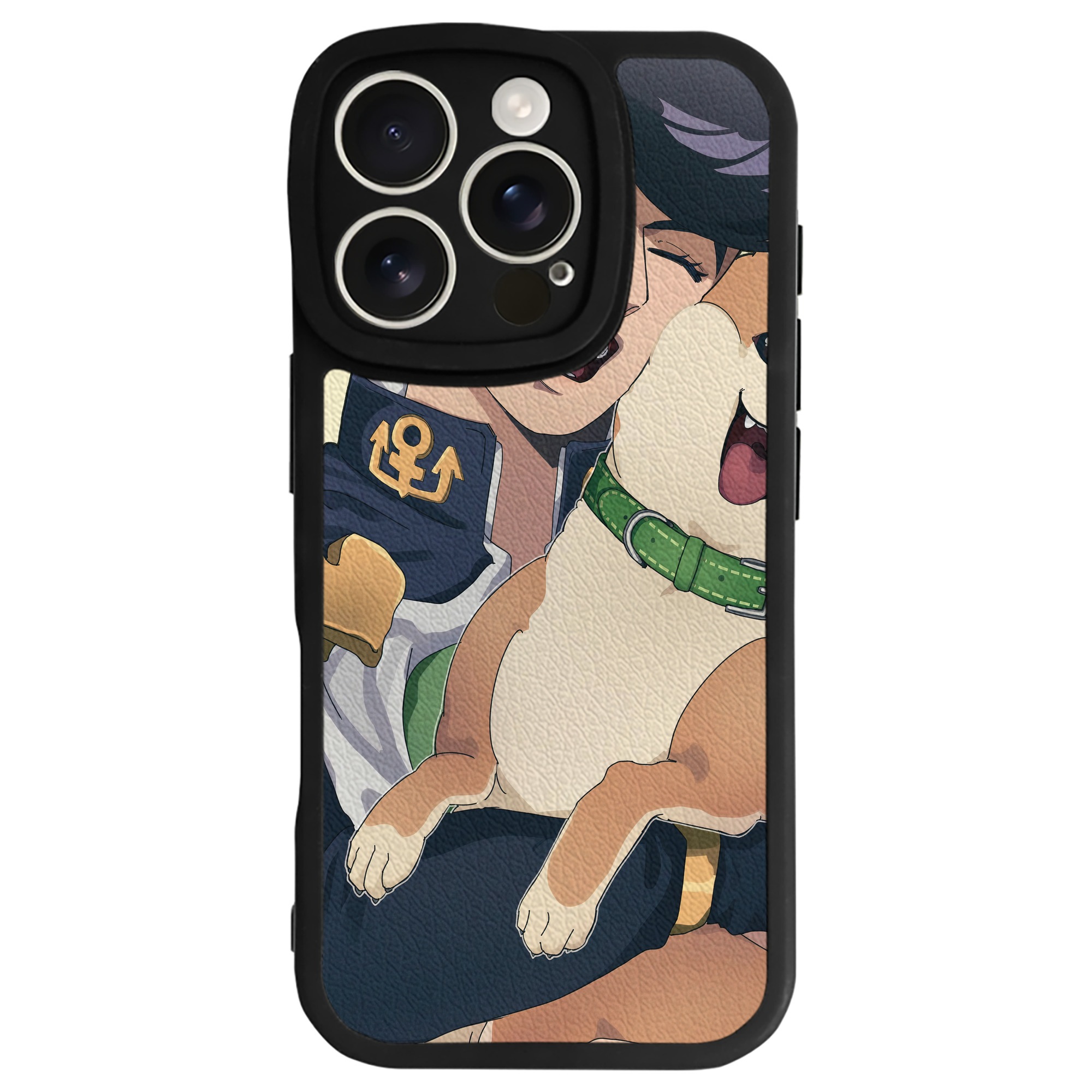 （画像用） ジョジョの奇妙な冒険 JoJo's Bizarre Adventure 【iPhone 16シリーズ対応】シリコンスマホケース（レザー調） 材質：シリコン